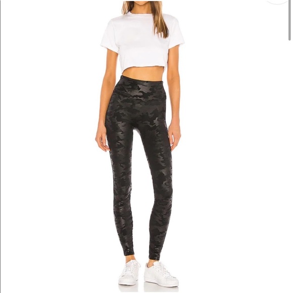 SPANX Pants - Spanx Camo Faux Leather leggings
